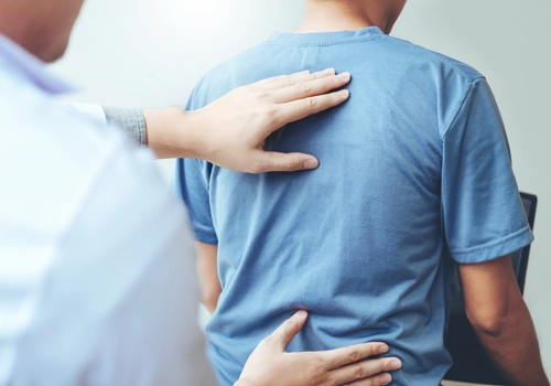 A chiropractic examination on your first visit at True North Chiropractic Center in Thief River Falls
