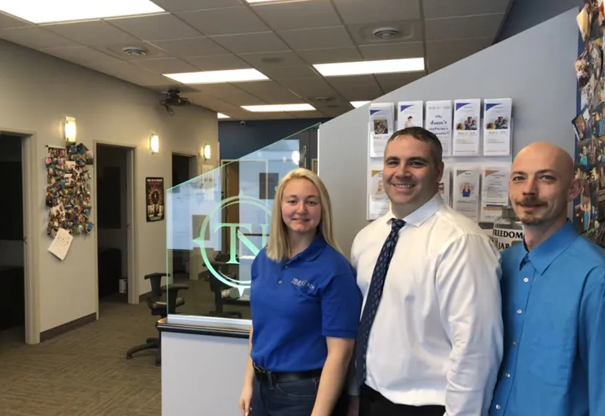 The team at True North Chiropractic Center welcoming patients in Thief River Falls, MN